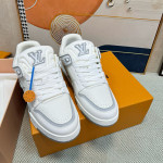 Louis Vuitton, Trainer, Women's Sneaker, White