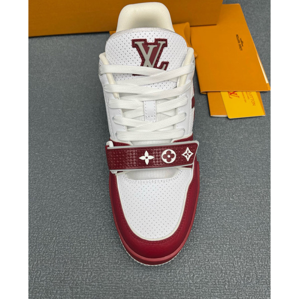 Louis Vuitton, Trainer, Women's Sneaker, Burgundy