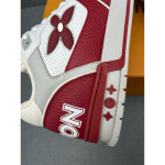 Louis Vuitton, Trainer, Women's Sneaker, Burgundy