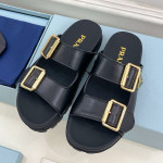 Prada, Women's Slipper, Black