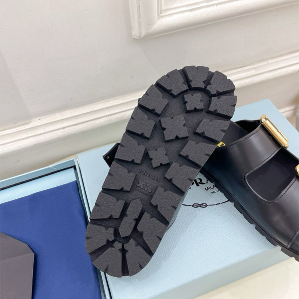 Prada, Women's Slipper, Black