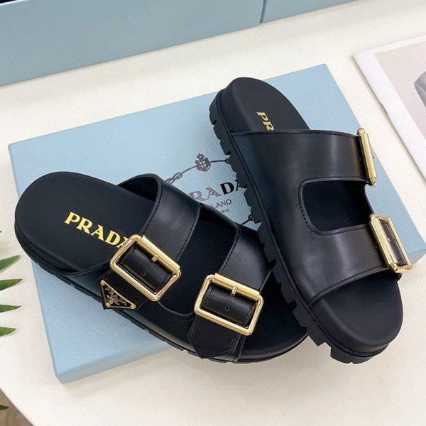 Prada, Women's Slipper, Black