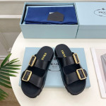 Prada, Women's Slipper, Black