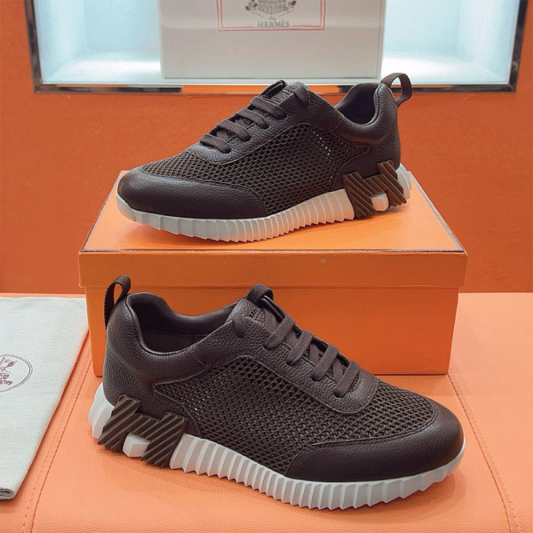 Hermes, Bouncing, Men's Sneaker, Brown