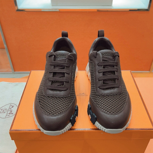 Hermes, Bouncing, Men's Sneaker, Brown