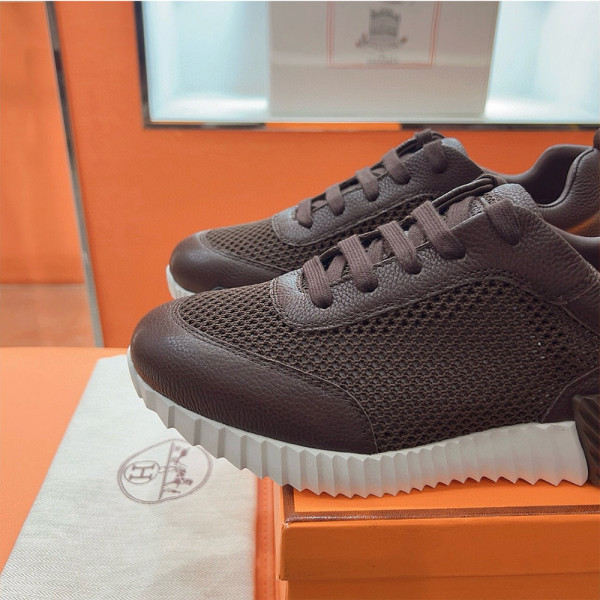 Hermes, Bouncing, Men's Sneaker, Brown