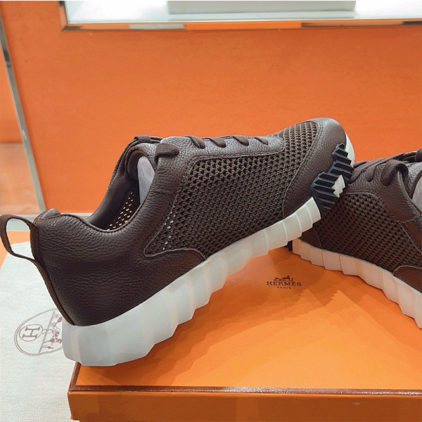 Hermes, Bouncing, Men's Sneaker, Brown
