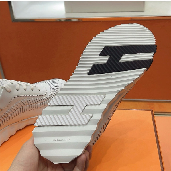 Hermes, Bouncing, Men's Sneaker, White