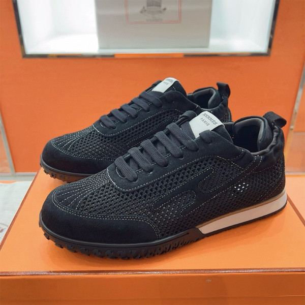 Hermes, Jet, Men's Sneaker, Black