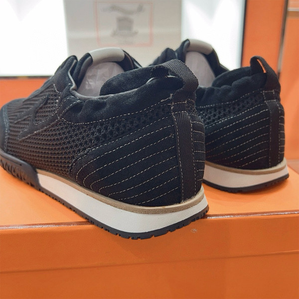 Hermes, Jet, Men's Sneaker, Black