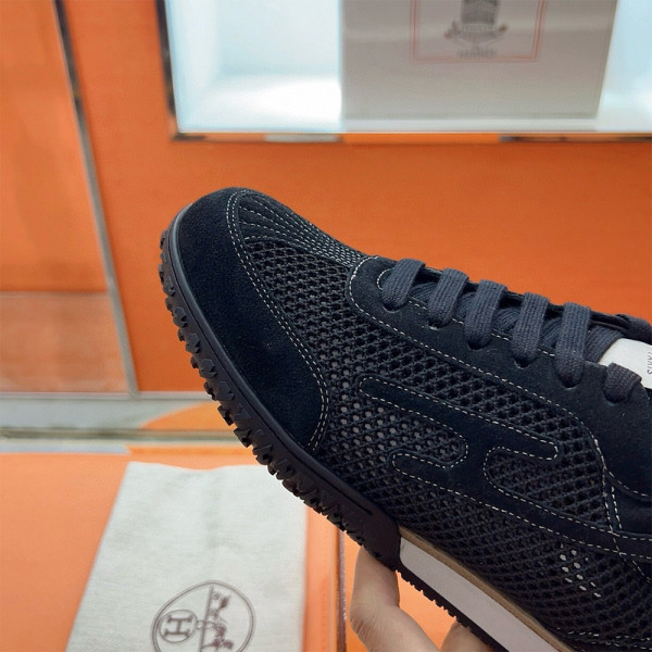 Hermes, Jet, Men's Sneaker, Black