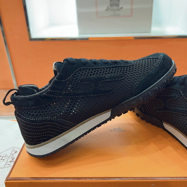 Hermes, Jet, Men's Sneaker, Black