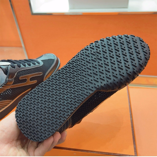 Hermes, Jet, Men's Sneaker, Black
