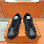 Hermes, Jet, Women's Sneaker, Black