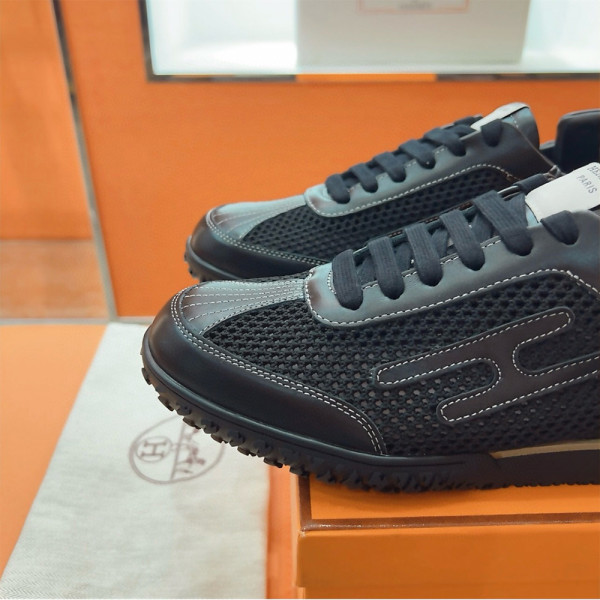 Hermes, Jet, Women's Sneaker, Black