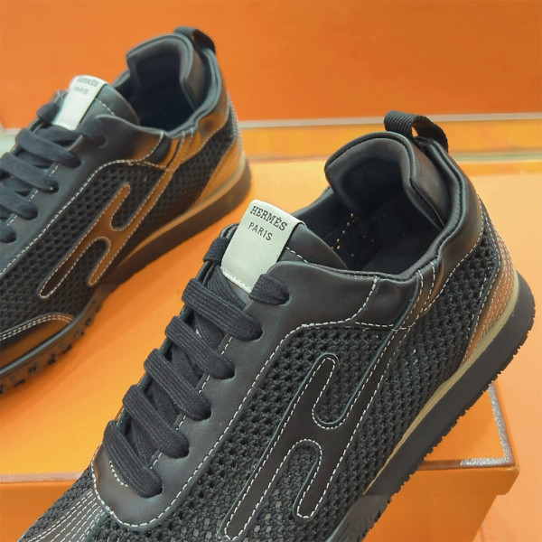 Hermes, Jet, Women's Sneaker, Black