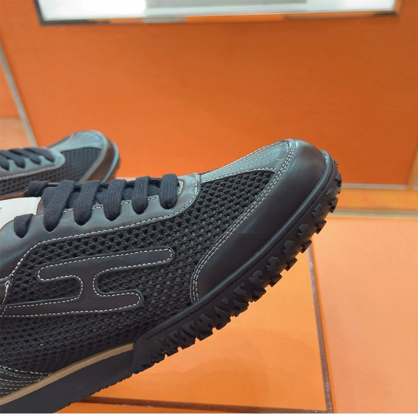 Hermes, Jet, Women's Sneaker, Black