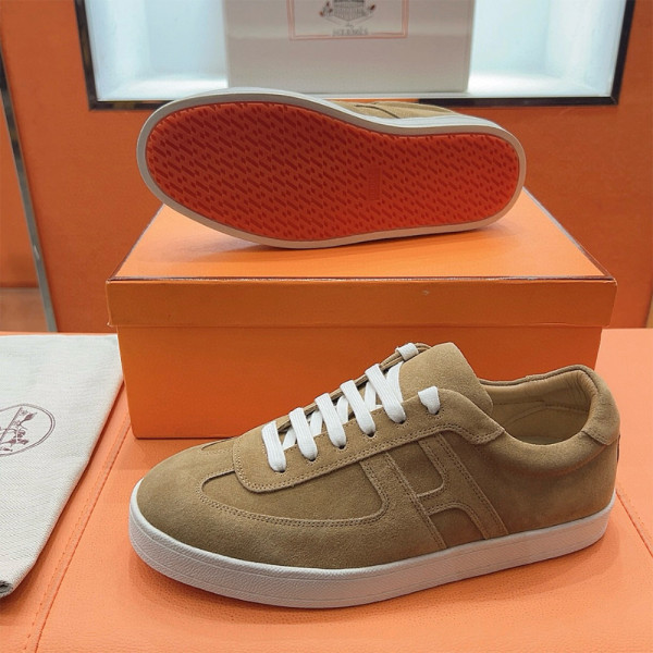 Hermes, Boomerang, Women's Sneaker, Camel