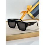 Louis Vuitton, Clash Square, Unisex, Sunglass, Zwart