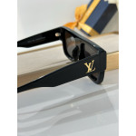 Louis Vuitton, Clash Square, Unisex, Sunglass, Zwart