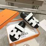 Hermes, Chypre, Men's Sandal, White