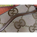 Gucci, Unisex, Canvas Messenger, Brown