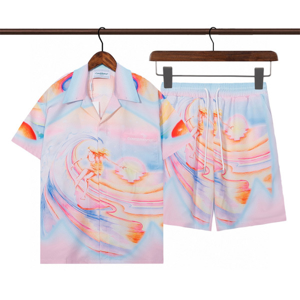 Casablanca, Men's Shortsuit, Colorful