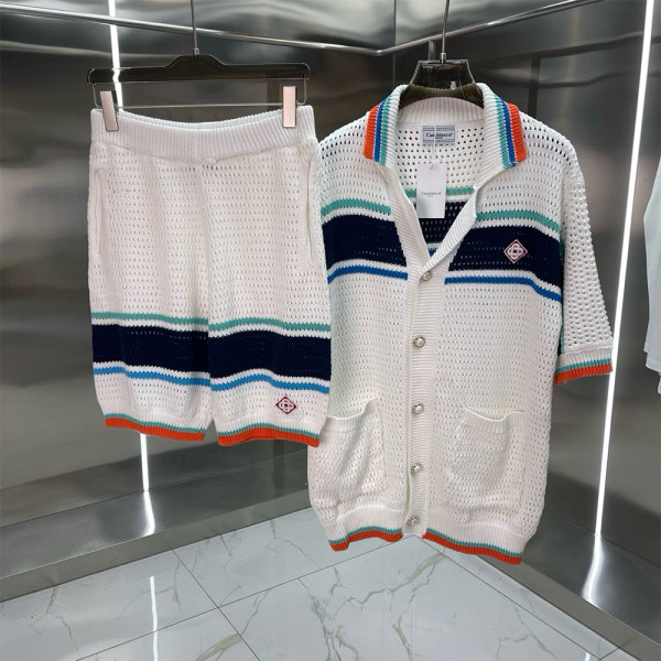 Casablanca, Men's Shortsuit, White
