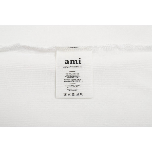 Ami, Men's Polo, White