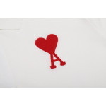 Ami, Men's Polo, White