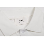 Ami, Men's Polo, White