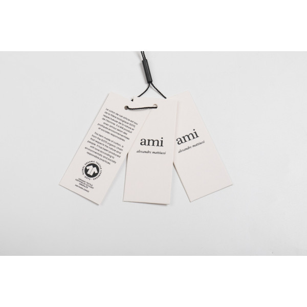 Ami, Men's Polo, White