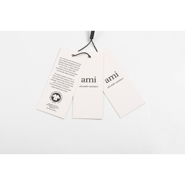 Ami, Men's Polo, Black