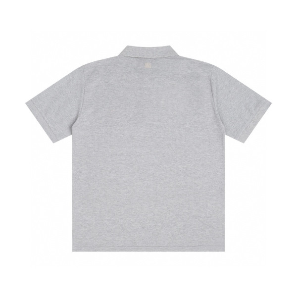Ami, Men's Polo, Grey