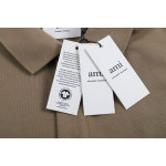 Ami, Men's Polo, Brown
