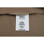 Ami, Men's Polo, Brown
