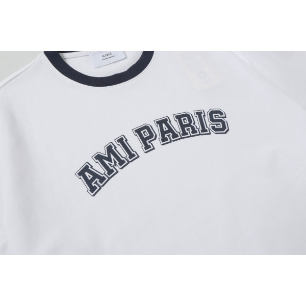 Ami, Men's T-Shirt, White