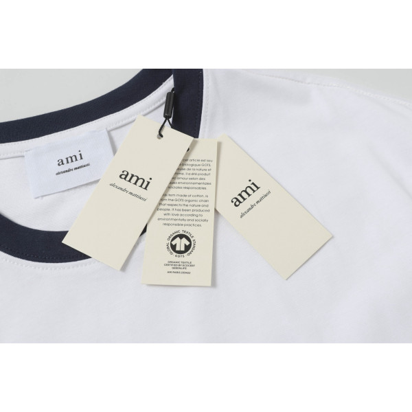Ami, Men's T-Shirt, White