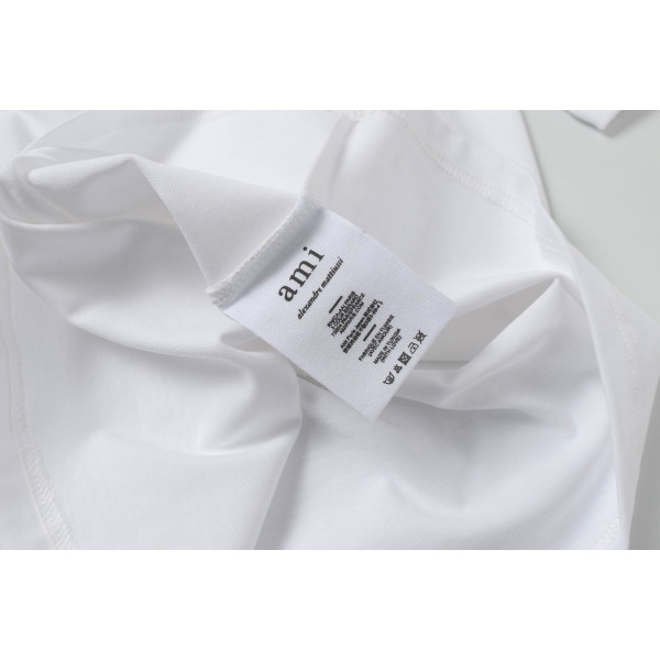 Ami, Men's T-Shirt, White