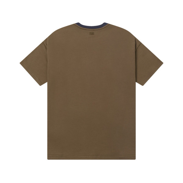 Ami, Men's T-Shirt, Brown
