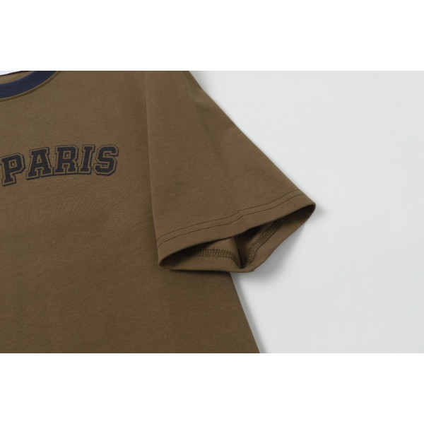 Ami, Men's T-Shirt, Brown