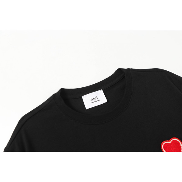 Ami, Men's T-Shirt, Black