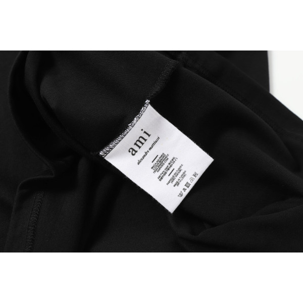 Ami, Men's T-Shirt, Black