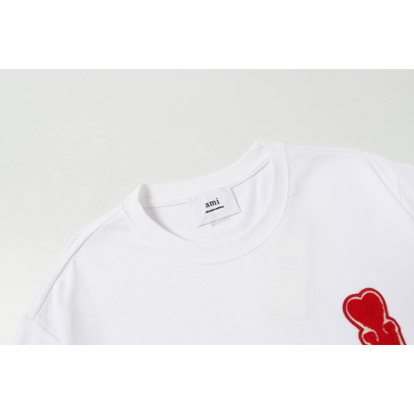 Ami, Men's T-Shirt, White