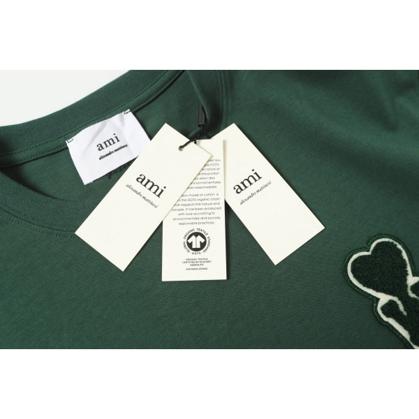 Ami, Men's T-Shirt, Green