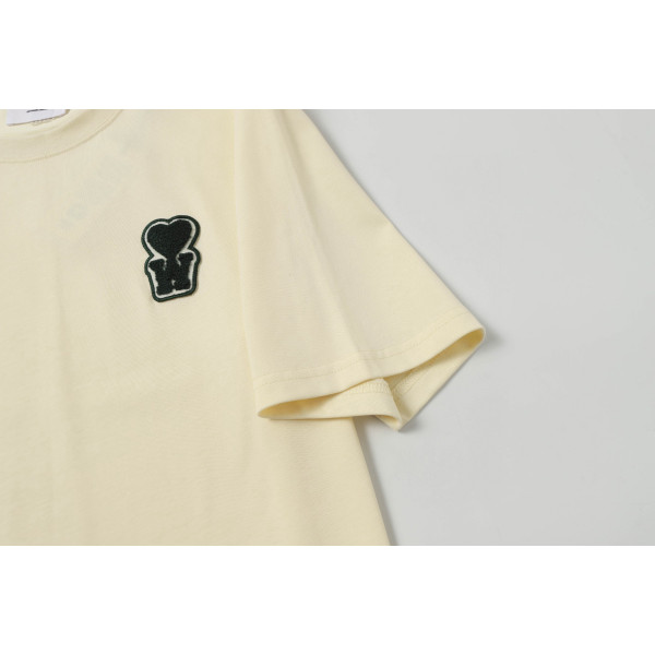 Ami, Men's T-Shirt, Beige