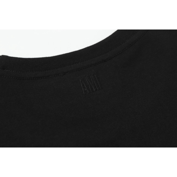 Ami, Men's T-Shirt, Black