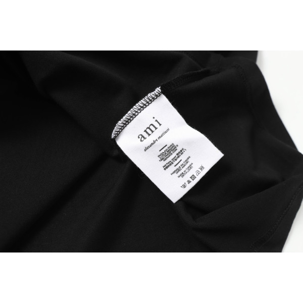 Ami, Men's T-Shirt, Black