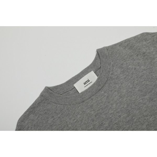 Ami, Men's T-Shirt, Grey