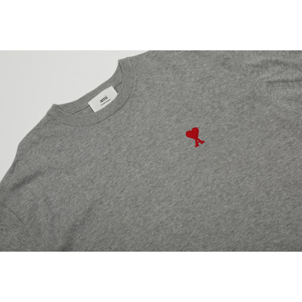 Ami, Men's T-Shirt, Grey